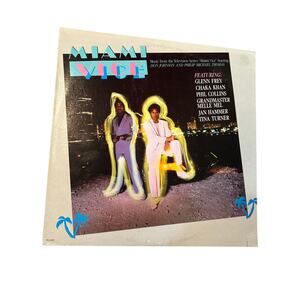 Miami Vice Television Series Soundtrack Vinyl LP 1995 print Mca record